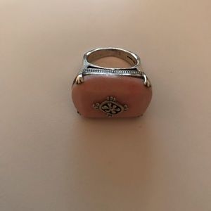 Crowned Pink Lady ring, by Silpada!